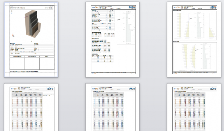 istCAD Kuyu Temel Hesap Raporu