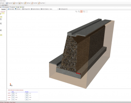 istCAD v.7.0 Taş Duvar İstinat Duvarı